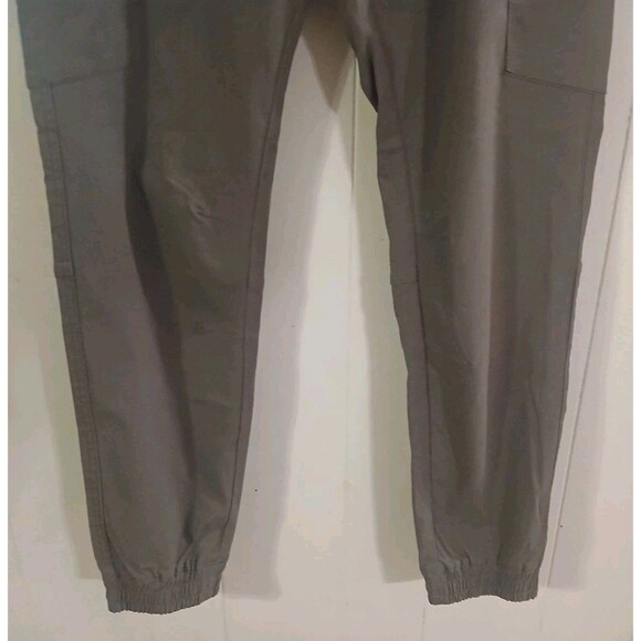 Projek Raw Pants Mens Medium Chocolate  Taper Leg Cargo Utility Casual Trousers - Picture 5 of 6